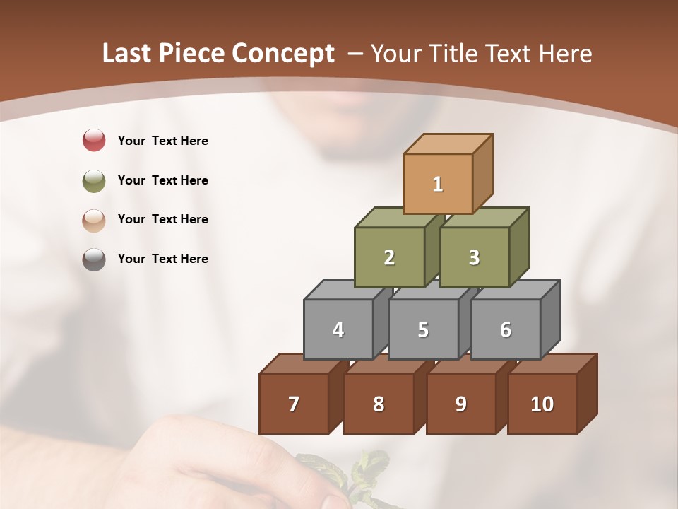 Serve Plate Business PowerPoint Template
