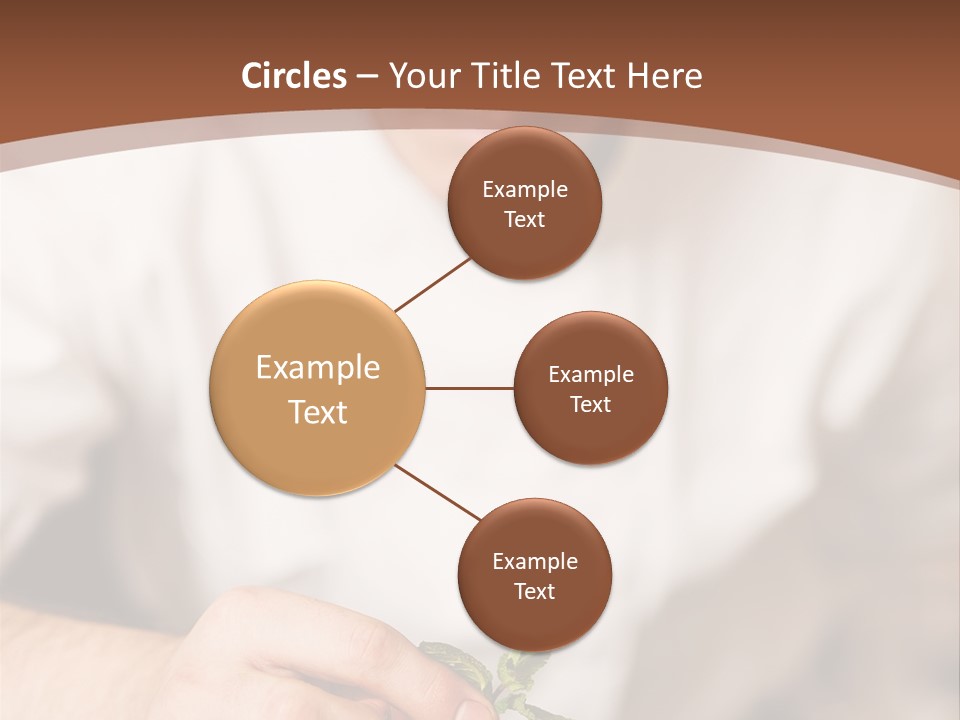 Serve Plate Business PowerPoint Template