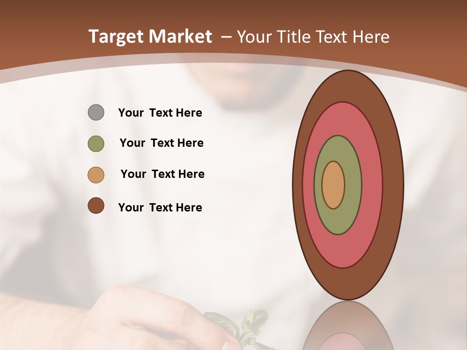 Serve Plate Business PowerPoint Template