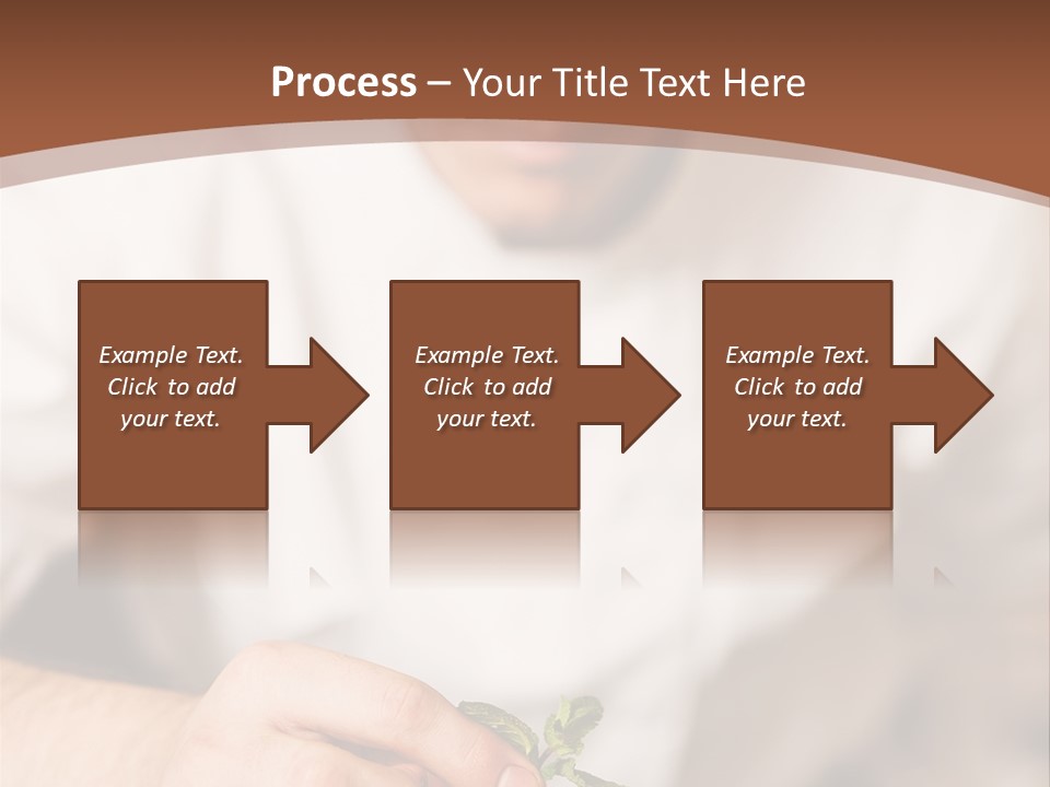 Serve Plate Business PowerPoint Template