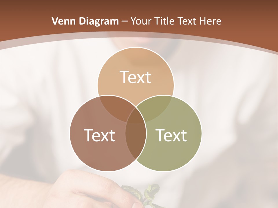 Serve Plate Business PowerPoint Template