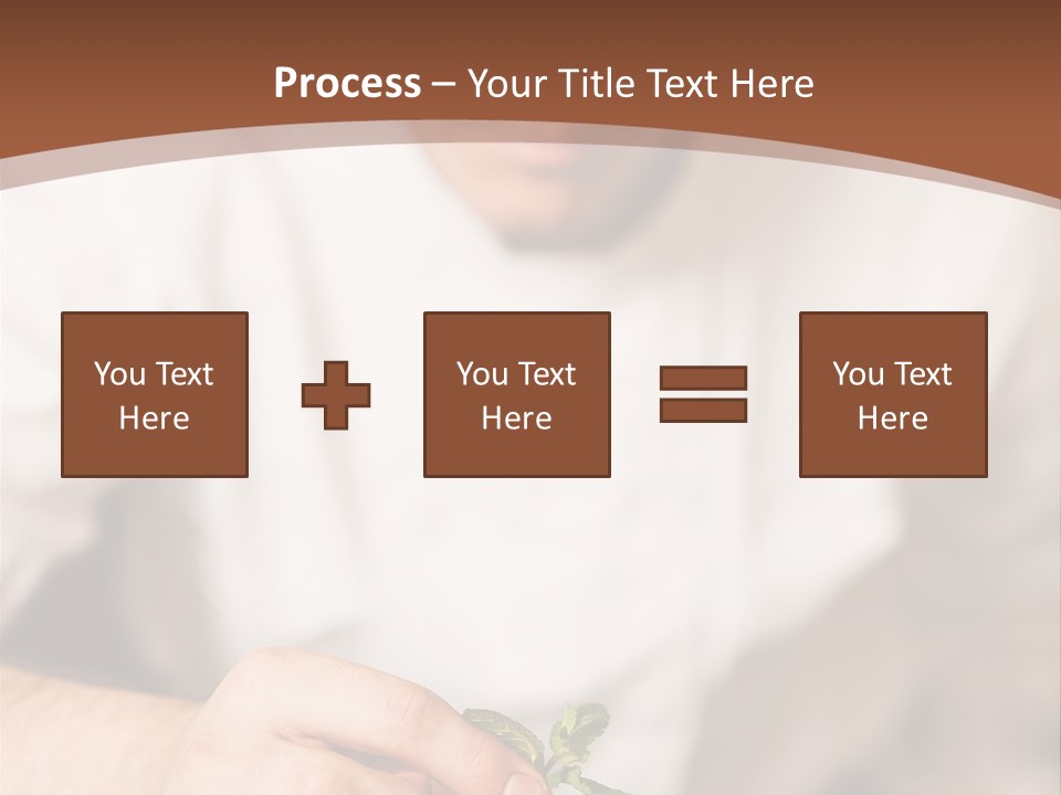 Serve Plate Business PowerPoint Template
