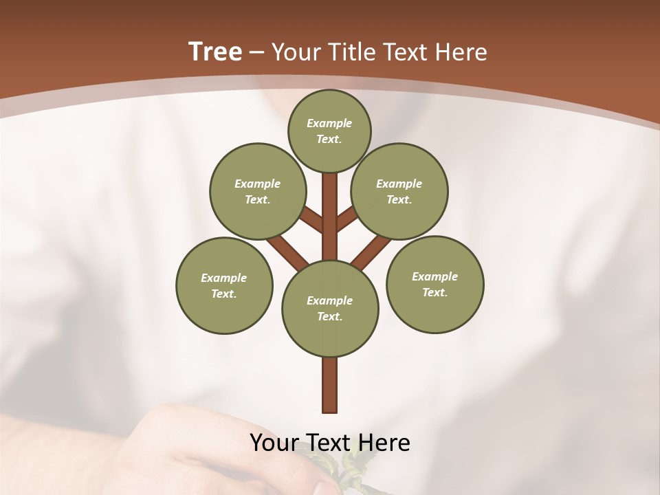Serve Plate Business PowerPoint Template