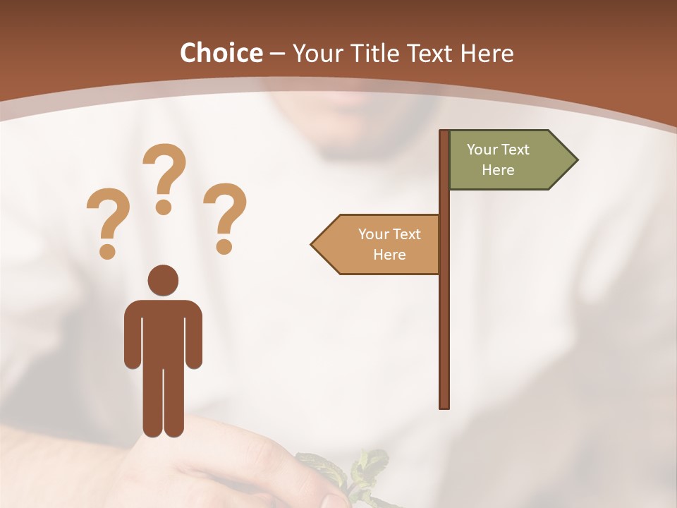 Serve Plate Business PowerPoint Template