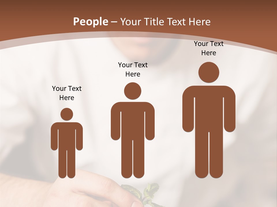 Serve Plate Business PowerPoint Template