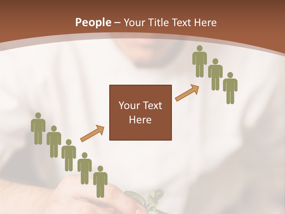 Serve Plate Business PowerPoint Template