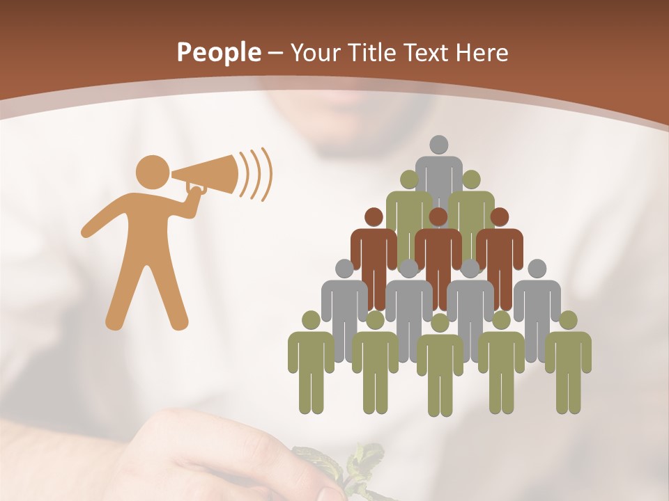 Serve Plate Business PowerPoint Template