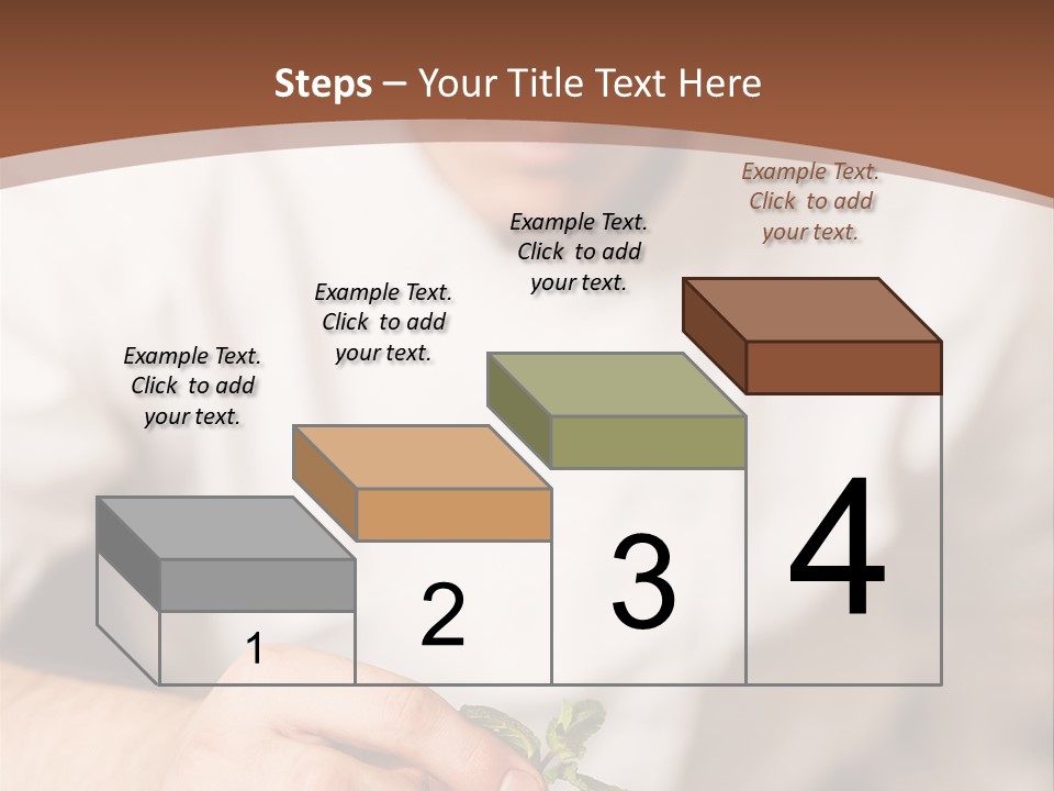 Serve Plate Business PowerPoint Template