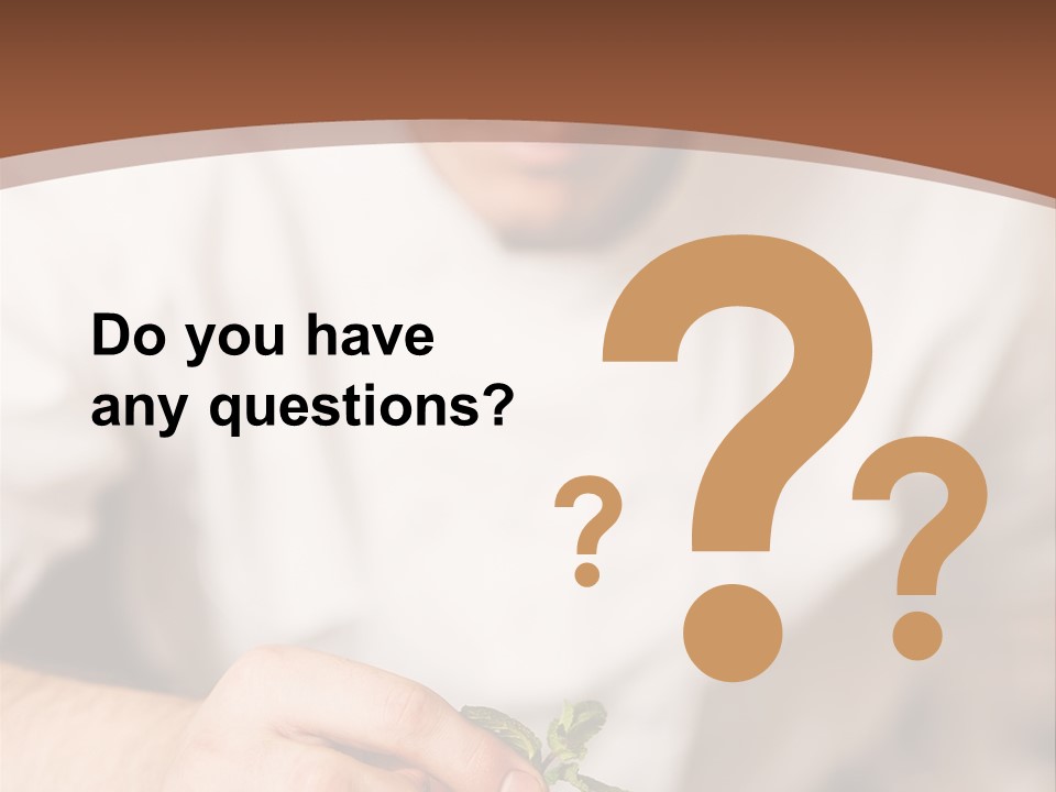 Serve Plate Business PowerPoint Template