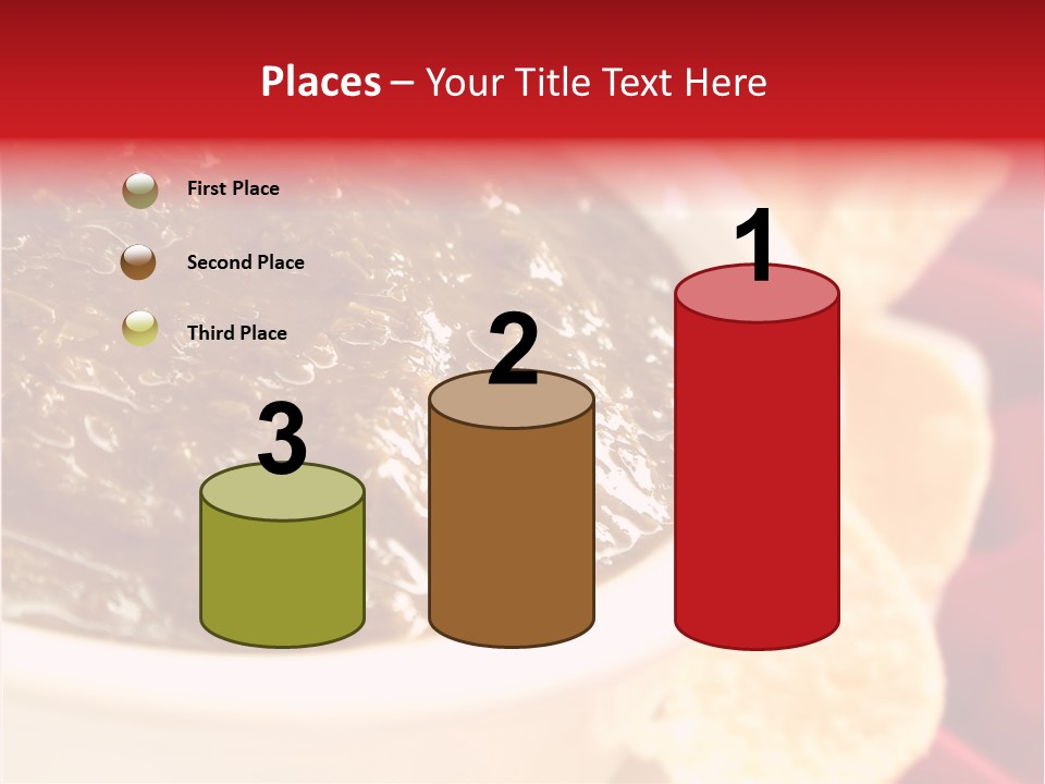 Ingredient Red Velvet Green PowerPoint Template