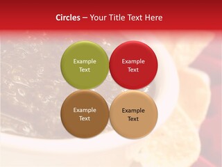 Ingredient Red Velvet Green PowerPoint Template