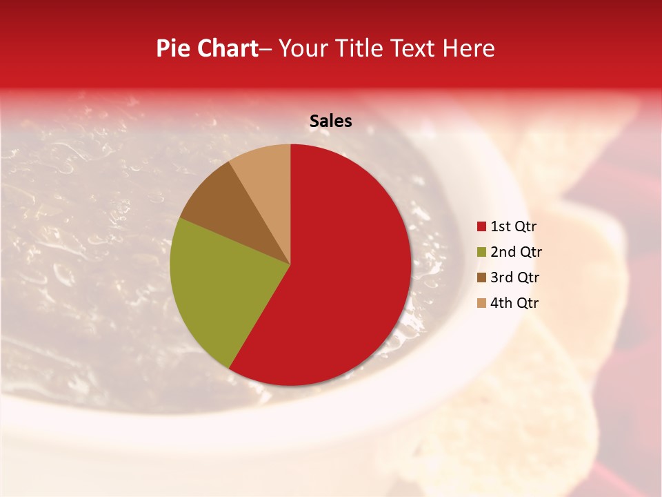 Ingredient Red Velvet Green PowerPoint Template