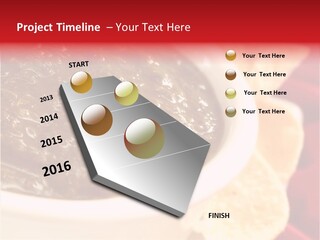 Ingredient Red Velvet Green PowerPoint Template