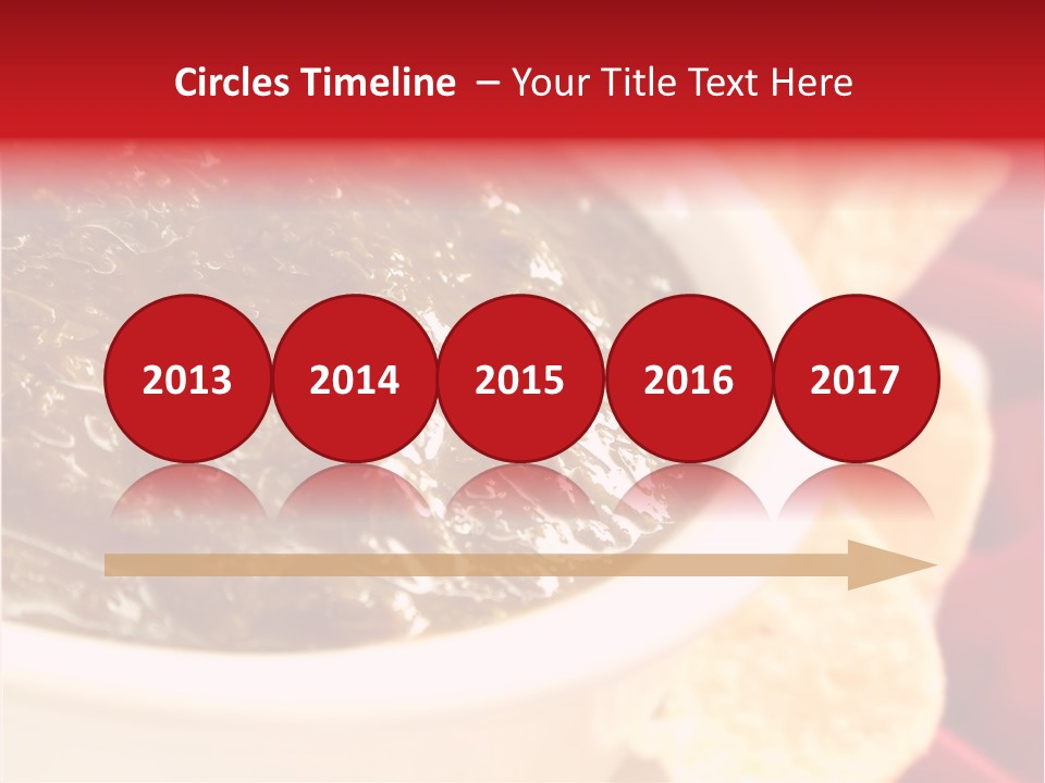 Ingredient Red Velvet Green PowerPoint Template