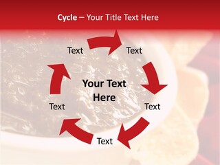 Ingredient Red Velvet Green PowerPoint Template