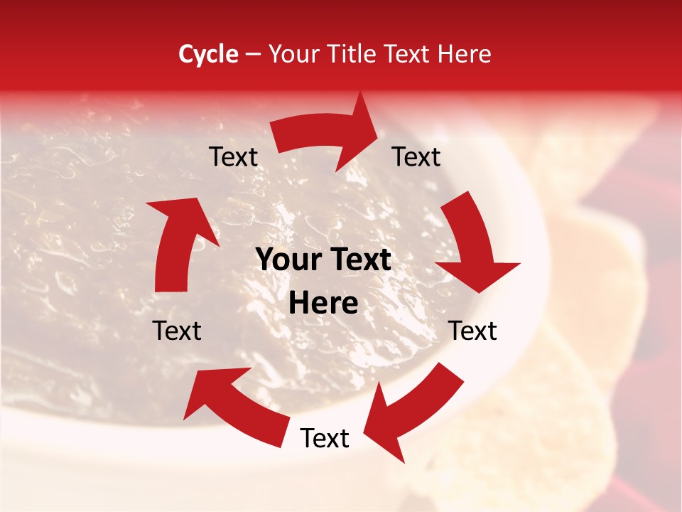 Ingredient Red Velvet Green PowerPoint Template