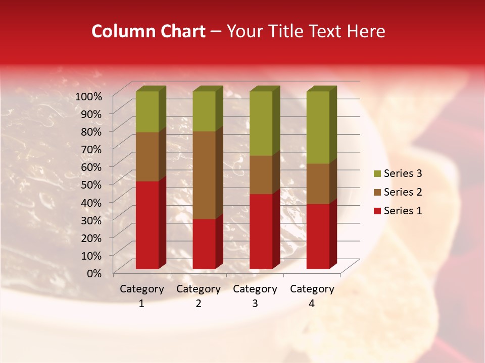Ingredient Red Velvet Green PowerPoint Template