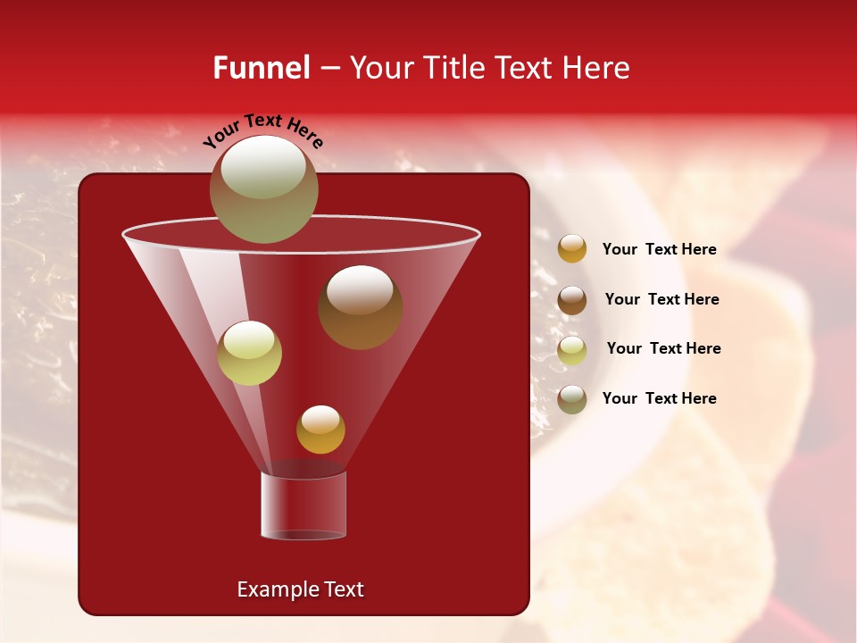 Ingredient Red Velvet Green PowerPoint Template