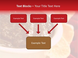 Ingredient Red Velvet Green PowerPoint Template