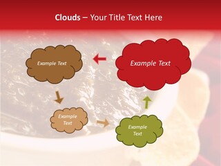 Ingredient Red Velvet Green PowerPoint Template