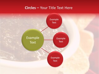 Ingredient Red Velvet Green PowerPoint Template