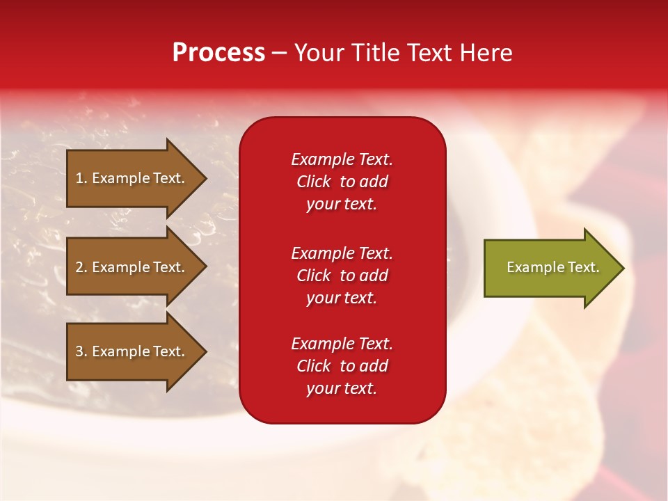 Ingredient Red Velvet Green PowerPoint Template