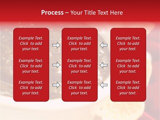Ingredient Red Velvet Green PowerPoint Template