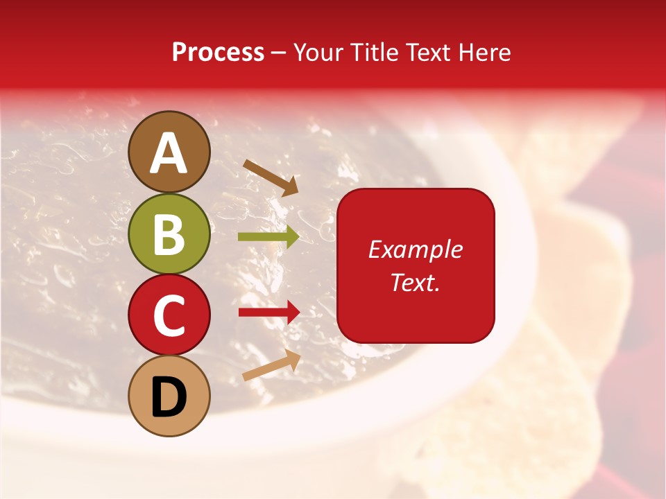 Ingredient Red Velvet Green PowerPoint Template