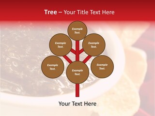 Ingredient Red Velvet Green PowerPoint Template