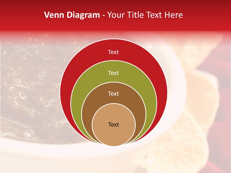 Ingredient Red Velvet Green PowerPoint Template