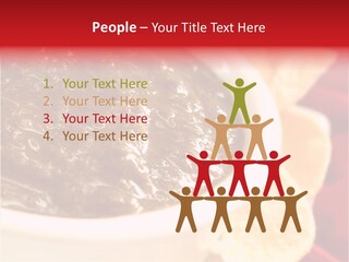 Ingredient Red Velvet Green PowerPoint Template