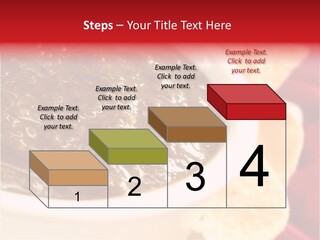 Ingredient Red Velvet Green PowerPoint Template