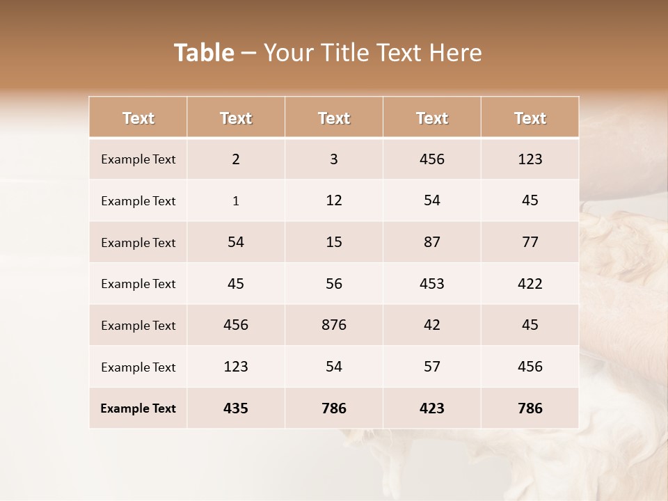 Grooming Shampoo Golden Retriever PowerPoint Template