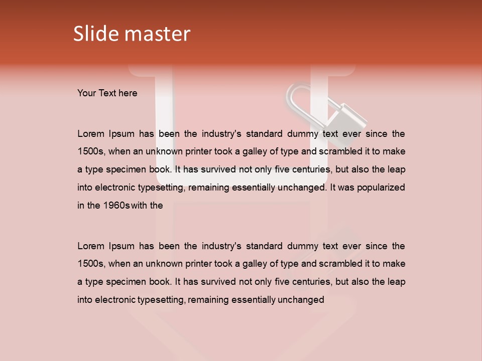 Structure Real Estate House PowerPoint Template