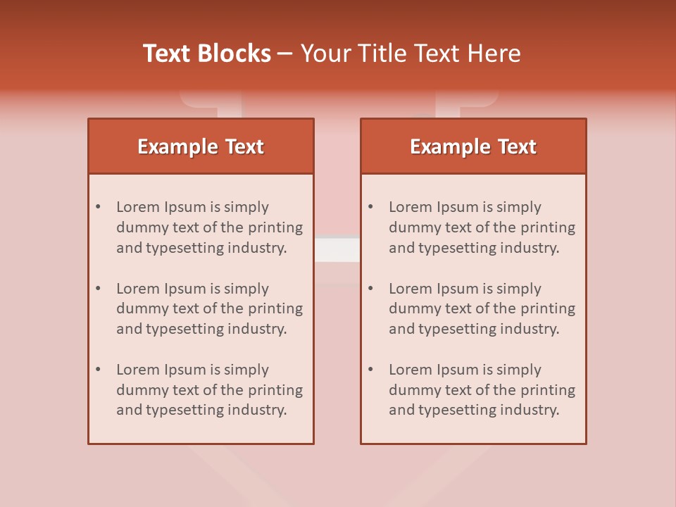 Structure Real Estate House PowerPoint Template