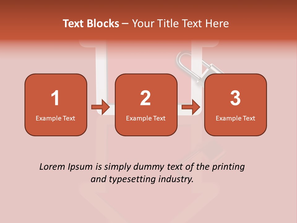 Structure Real Estate House PowerPoint Template