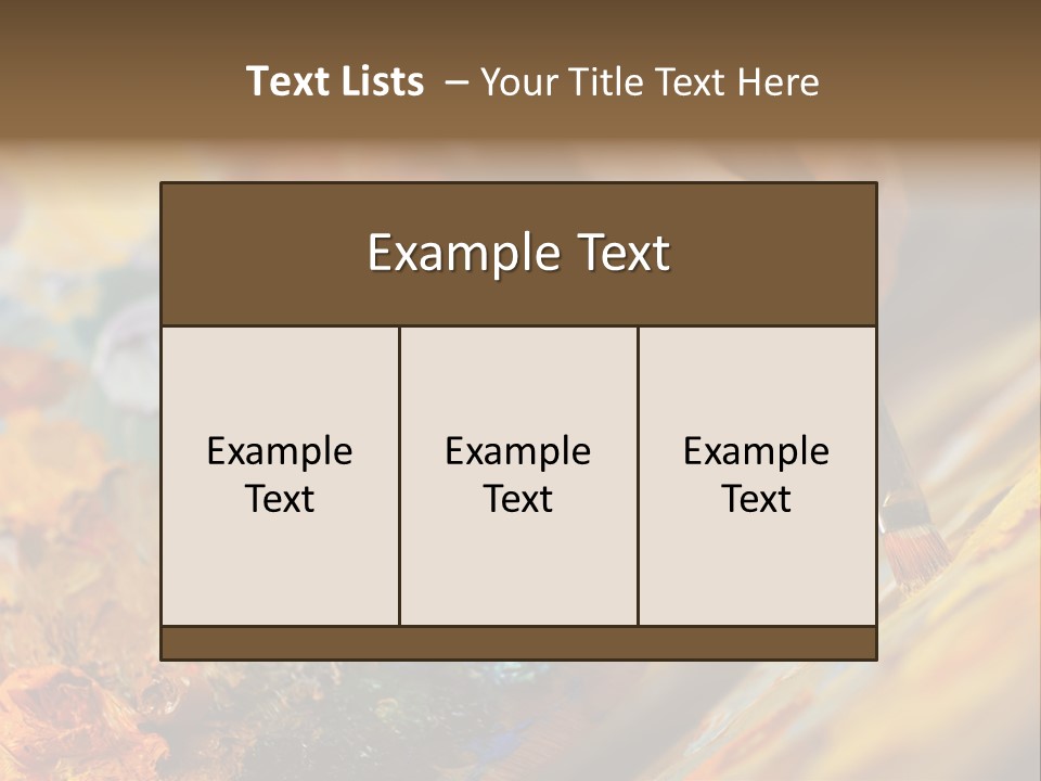 Food Napkin Leaf PowerPoint Template