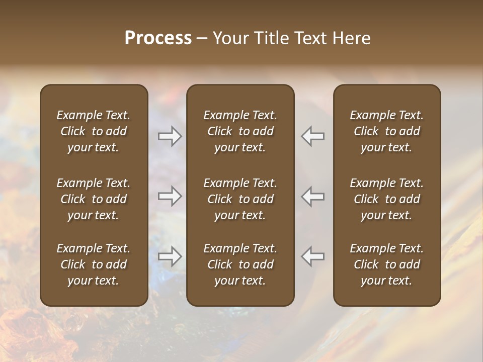 Food Napkin Leaf PowerPoint Template