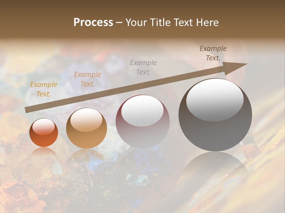 Food Napkin Leaf PowerPoint Template