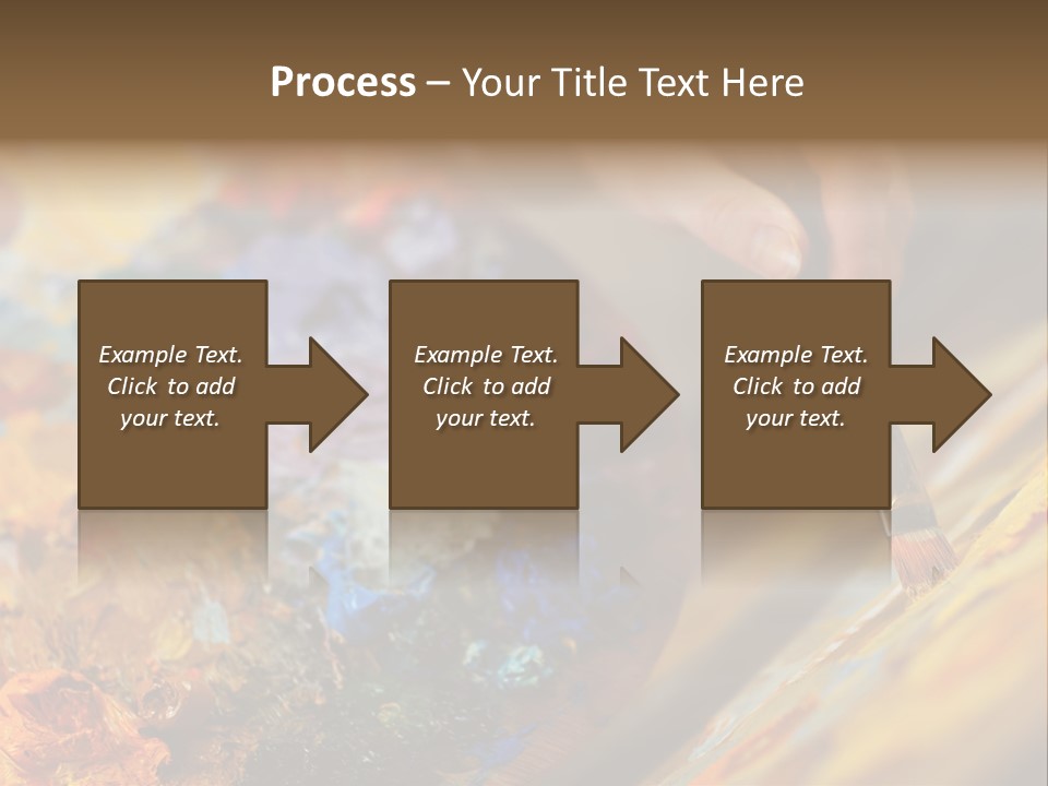Food Napkin Leaf PowerPoint Template