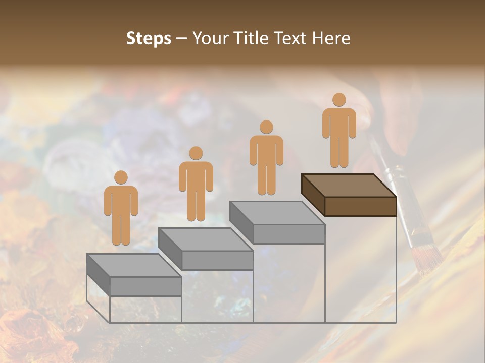 Food Napkin Leaf PowerPoint Template