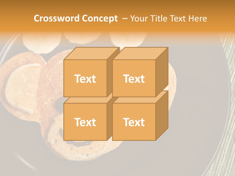 Creative Morning Food PowerPoint Template