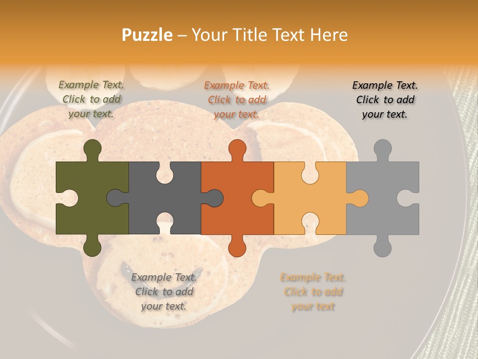 Creative Morning Food PowerPoint Template