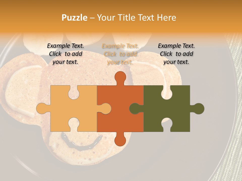 Creative Morning Food PowerPoint Template