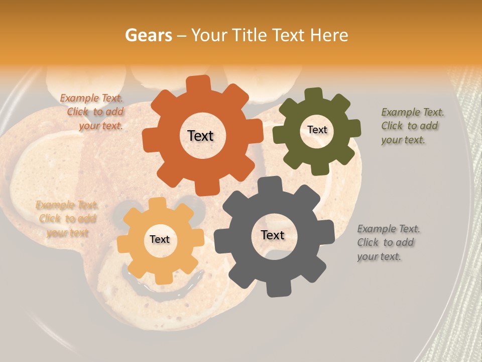Creative Morning Food PowerPoint Template