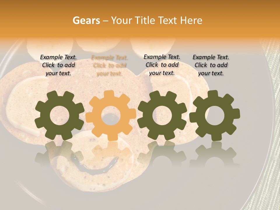 Creative Morning Food PowerPoint Template