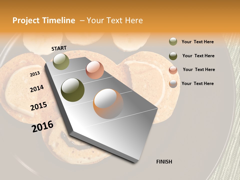 Creative Morning Food PowerPoint Template