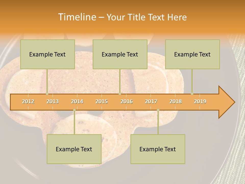 Creative Morning Food PowerPoint Template
