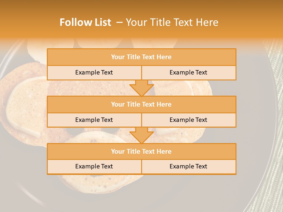 Creative Morning Food PowerPoint Template