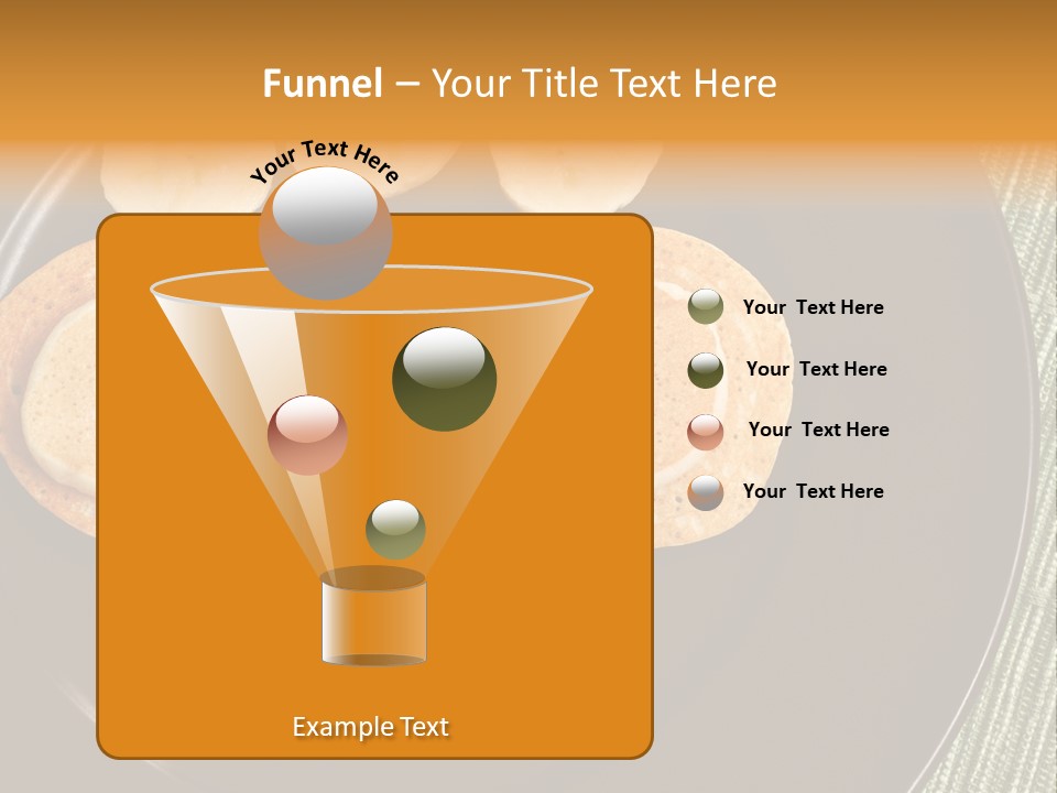 Creative Morning Food PowerPoint Template